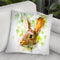 Rabbit Head Throw Pillow By Cornel Vlad - by all about vibe