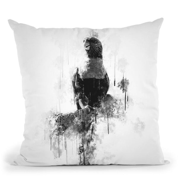 Rainbow Lorikeet Parrot I Throw Pillow By Cornel Vlad - by all about vibe