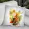 Red Eye Tree Frog Throw Pillow By Cornel Vlad - by all about vibe