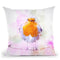 Robin Bird Throw Pillow By Cornel Vlad - by all about vibe