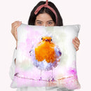 Robin Bird Throw Pillow By Cornel Vlad - by all about vibe