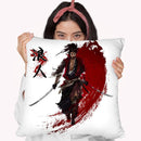 Ronin Throw Pillow By Cornel Vlad - by all about vibe