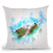 Sea Turtle Throw Pillow By Cornel Vlad - by all about vibe