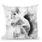 Squirrel I Throw Pillow By Cornel Vlad - by all about vibe