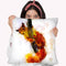 Squirrel On A Branch Throw Pillow By Cornel Vlad - by all about vibe