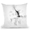 Stork I Throw Pillow By Cornel Vlad - by all about vibe