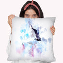 Stork Throw Pillow By Cornel Vlad - by all about vibe
