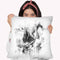 Swan I Throw Pillow By Cornel Vlad - by all about vibe