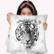 Tiger Head I Throw Pillow By Cornel Vlad - by all about vibe