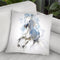 White Horse Throw Pillow By Cornel Vlad - by all about vibe
