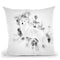 White Wolf I Throw Pillow By Cornel Vlad - by all about vibe