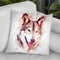 Wolfs Head Throw Pillow By Cornel Vlad - by all about vibe