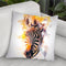 Zebra Head Throw Pillow By Cornel Vlad - by all about vibe