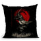 Attacking Warrior Throw Pillow By Cornel Vlad