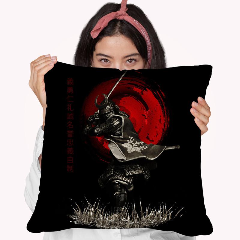 Attacking Warrior Throw Pillow By Cornel Vlad
