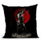 Back Turned Warrior Throw Pillow By Cornel Vlad