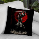 Blocking Warrior Throw Pillow By Cornel Vlad