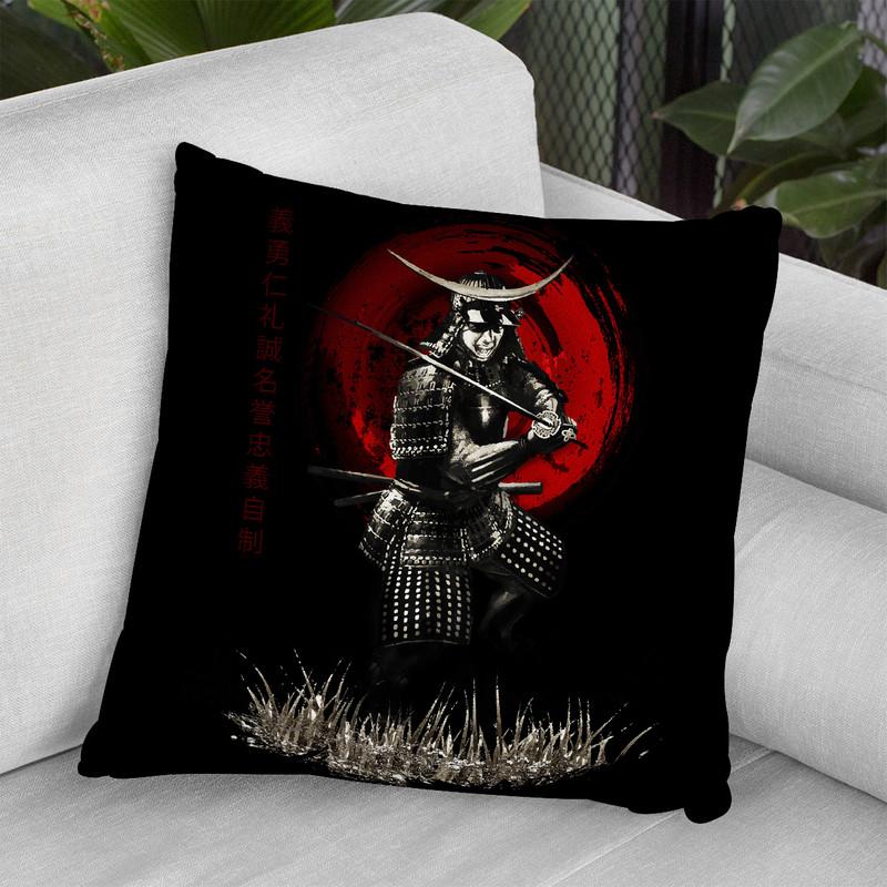 Defending Warrior Throw Pillow By Cornel Vlad