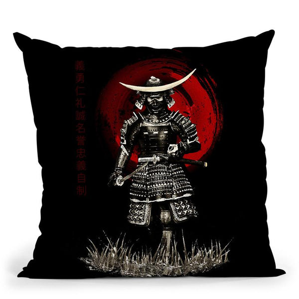 Ready To Attack Warrior Throw Pillow By Cornel Vlad