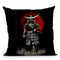 Ready To Attack Warrior Throw Pillow By Cornel Vlad