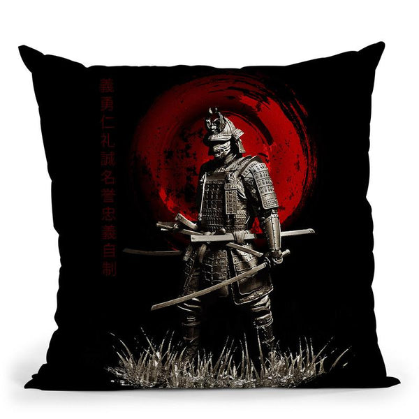 Ready To Fight Warrior Throw Pillow By Cornel Vlad