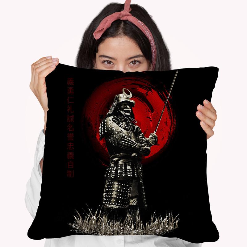 Standing Strong Warrior Throw Pillow By Cornel Vlad