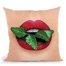 Poison Ivy Throw Pillow By Vlada Haggerty - by all about vibe