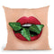 Poison Ivy Throw Pillow By Vlada Haggerty - by all about vibe
