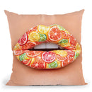 Zest Throw Pillow By Vlada Haggerty - by all about vibe