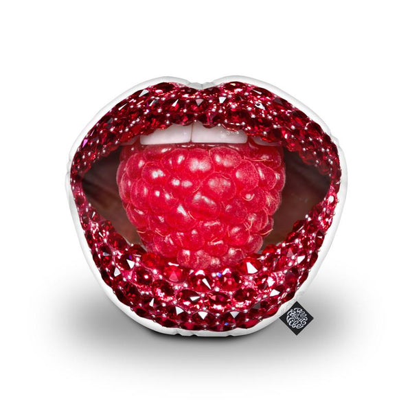 Glassberryaped Throw Pillow By Vlada Haggerty - by all about vibe