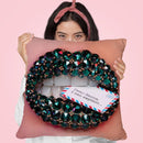 Dear Santa Throw Pillow By Vlada Haggerty - by all about vibe
