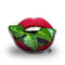Poison Ivyaped Throw Pillow By Vlada Haggerty - by all about vibe