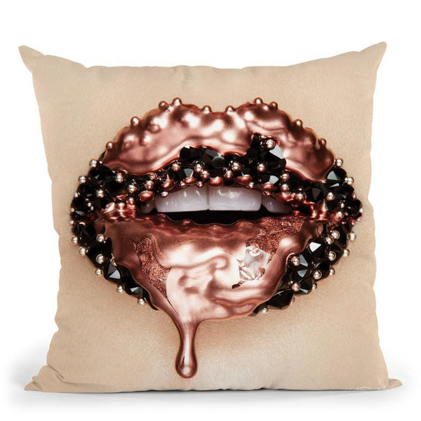 Ferrero Throw Pillow By Vlada Haggerty - by all about vibe