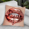 Rose Gold Throw Pillow By Vlada Haggerty - by all about vibe