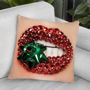 Gift Wrapped Throw Pillow By Vlada Haggerty - by all about vibe
