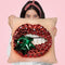 Gift Wrapped Throw Pillow By Vlada Haggerty - by all about vibe