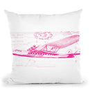 Flight Schematic Iii Throw Pillow By World Art Group