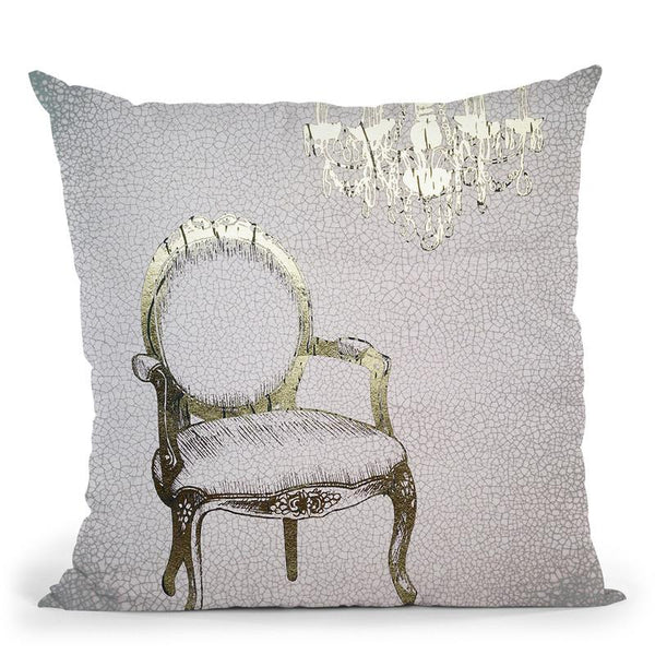 Gilded Furniture Ii Throw Pillow By World Art Group