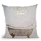 Gilded Bath Ii Throw Pillow By World Art Group