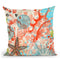 Exotic Sea Life V Throw Pillow By World Art Group