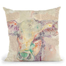 Farm Collage Ii Throw Pillow By World Art Group