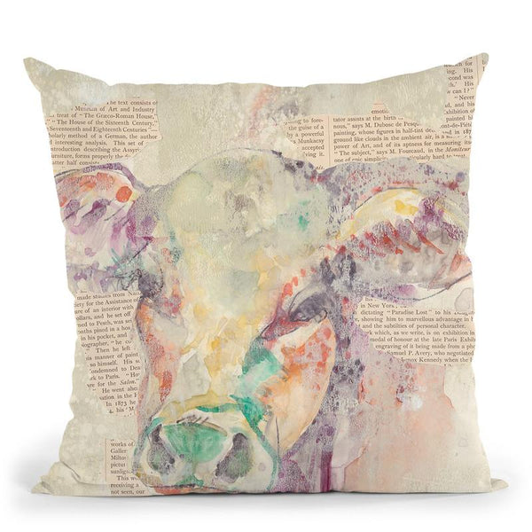 Farm Collage Ii Throw Pillow By World Art Group