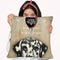 Dog Au Vin Dalmatian Throw Pillow By World Art Group