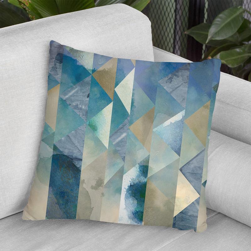 Ocean Reflections I Throw Pillow By World Art Group