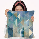 Ocean Reflections I Throw Pillow By World Art Group