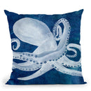 Cephalopod I Throw Pillow By World Art Group