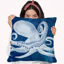 Cephalopod I Throw Pillow By World Art Group