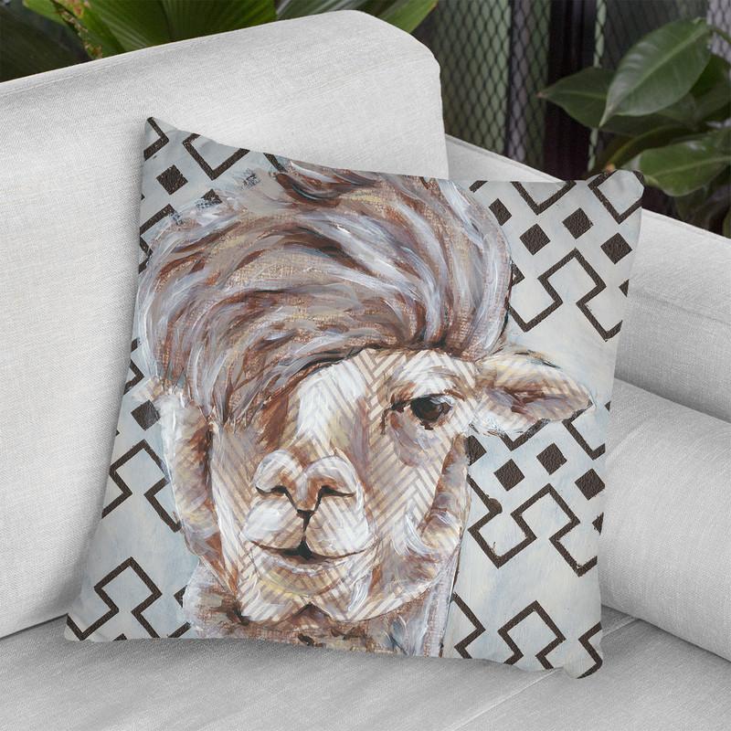 Animal Patterns Ii Throw Pillow By World Art Group