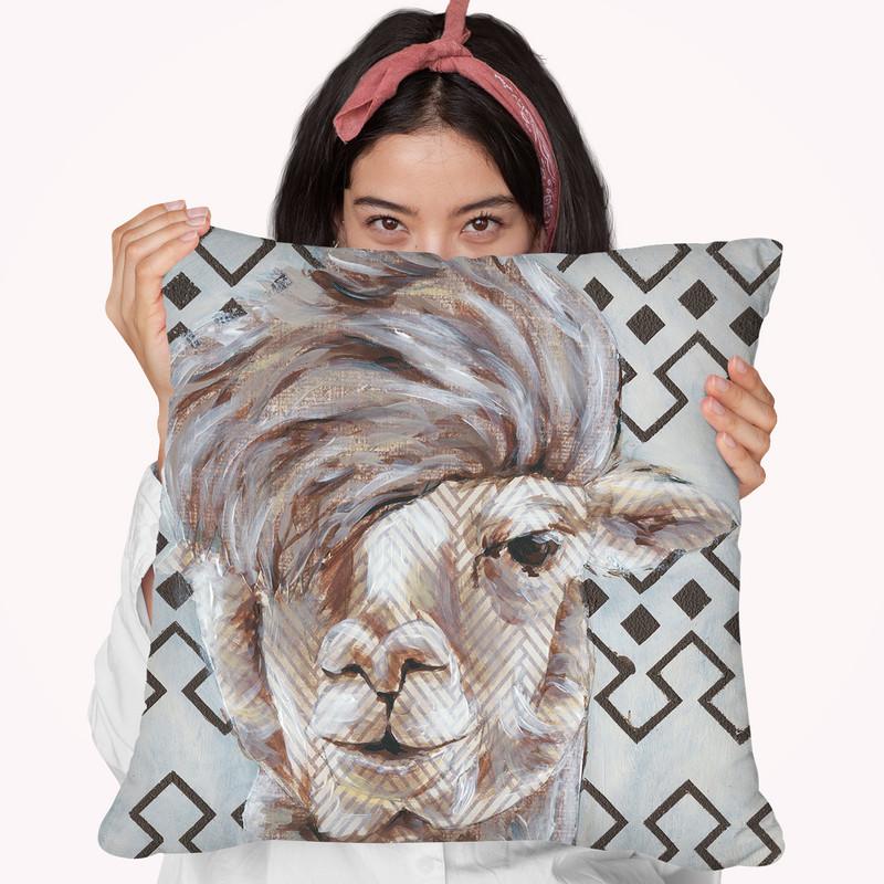 Animal Patterns Ii Throw Pillow By World Art Group