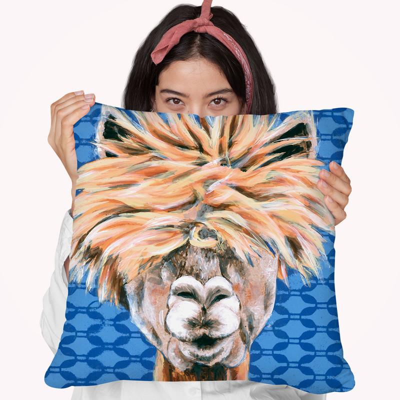Animal Patterns Iv Throw Pillow By World Art Group
